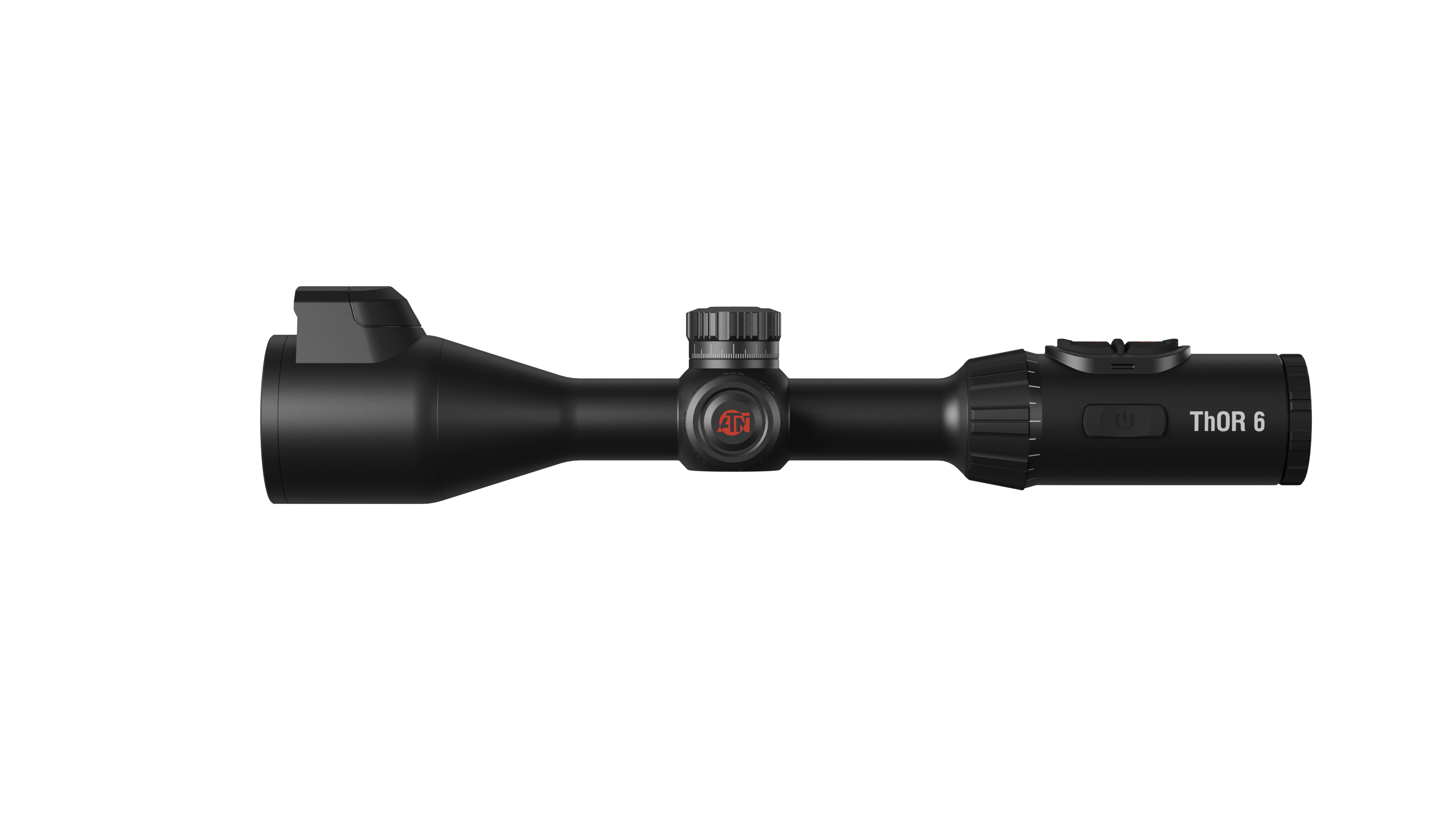 ATN ThOR 6 Elite Thermal Riflescope, 3.5–28x, 384×288 Sensor, 12μm, ≤15 mK NETD, Built-in LRF