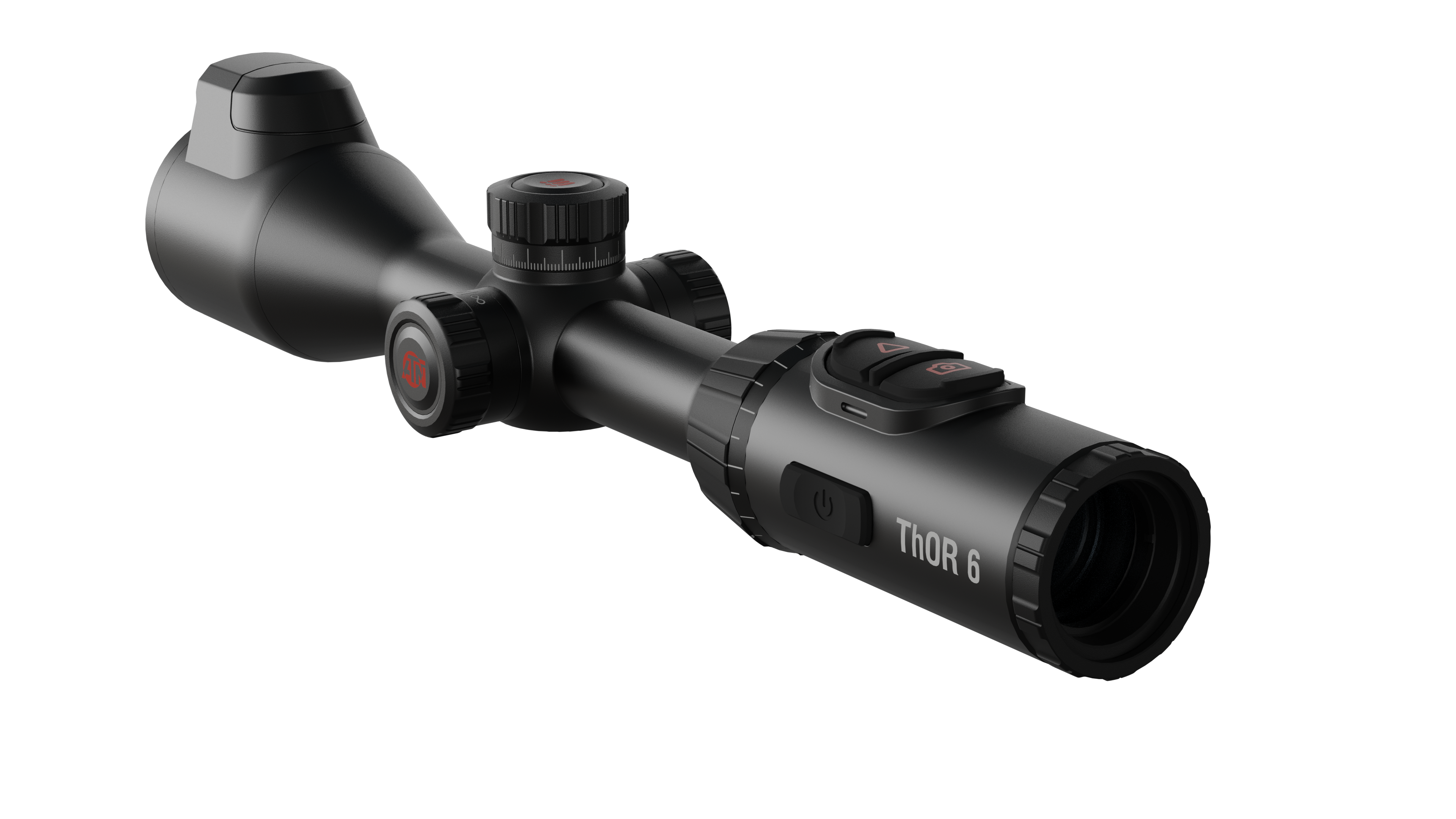 ATN ThOR 6 Elite Thermal Riflescope, 3.5–28x, 384×288 Sensor, 12μm, ≤15 mK NETD, Built-in LRF