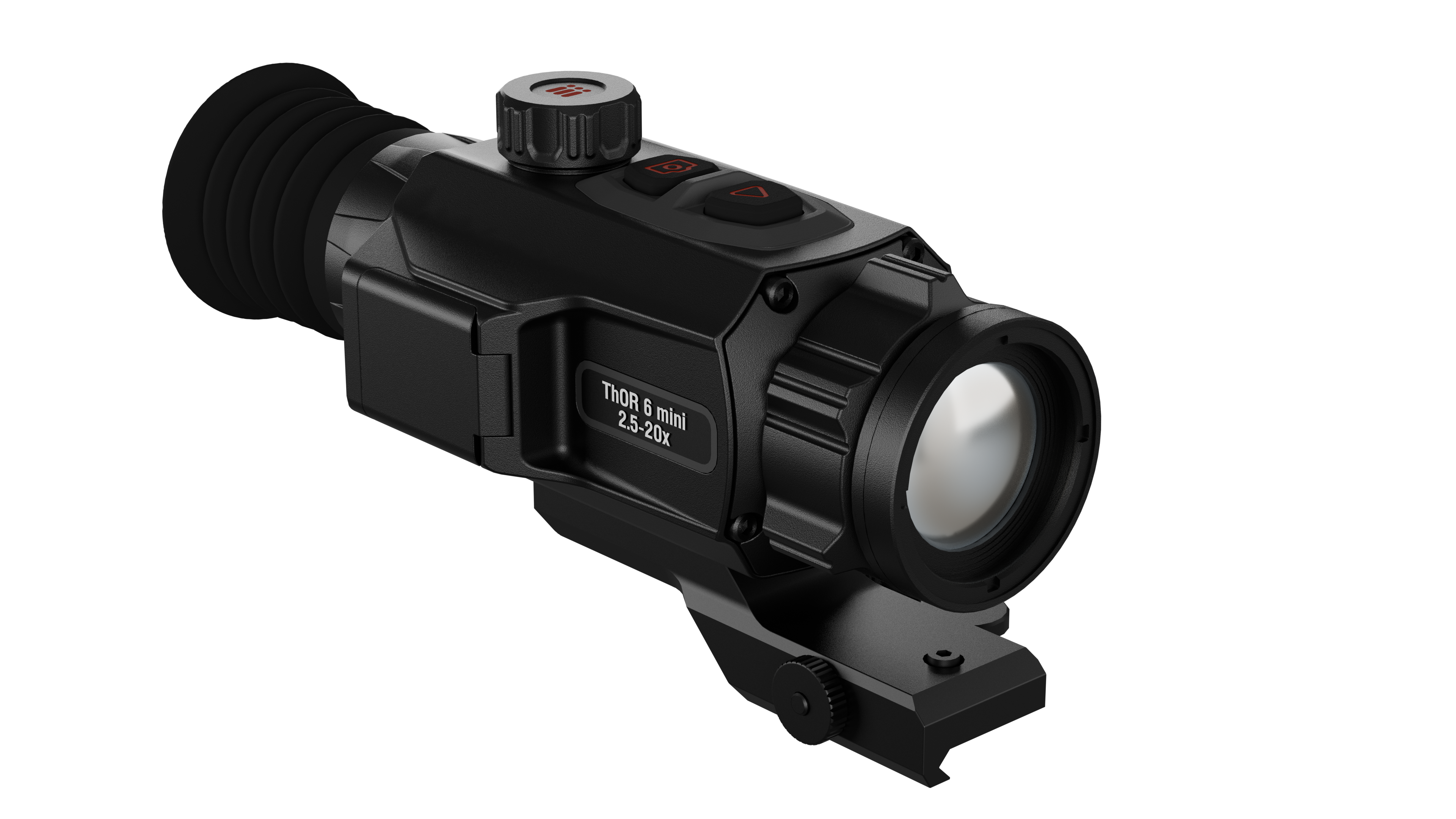 ATN ThOR 6 Mini Compact Thermal Riflescope, 2.5–20x, 384×288 Sensor, 12μm, ≤18 mK NETD