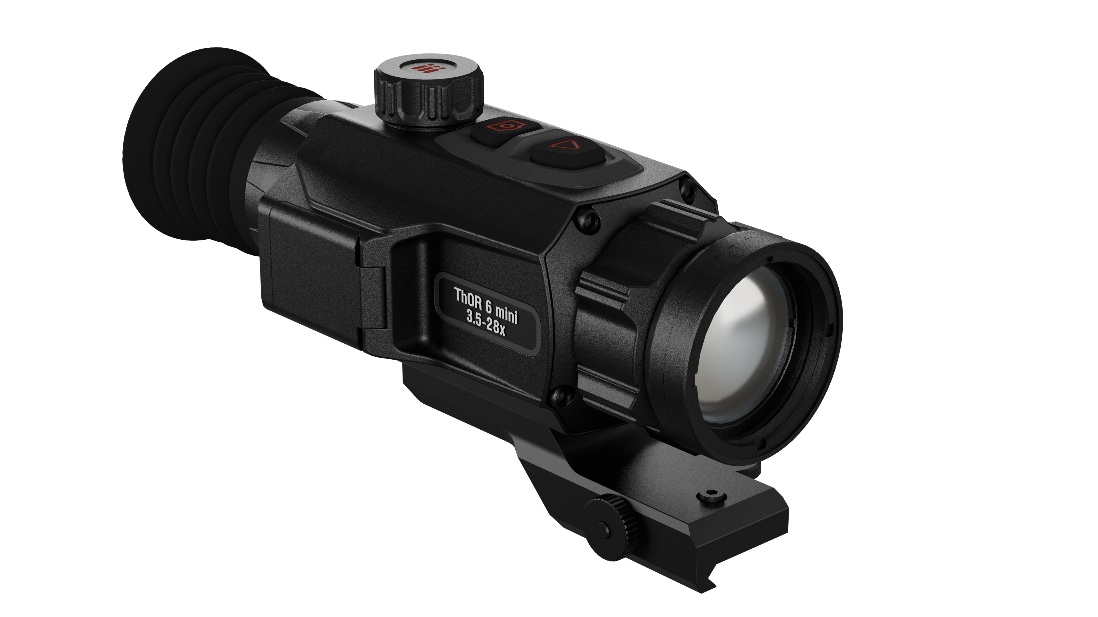 ATN ThOR 6 Mini Compact Thermal Riflescope, 3.5–28x, 384×288 Sensor, 12μm, ≤18 mK NETD