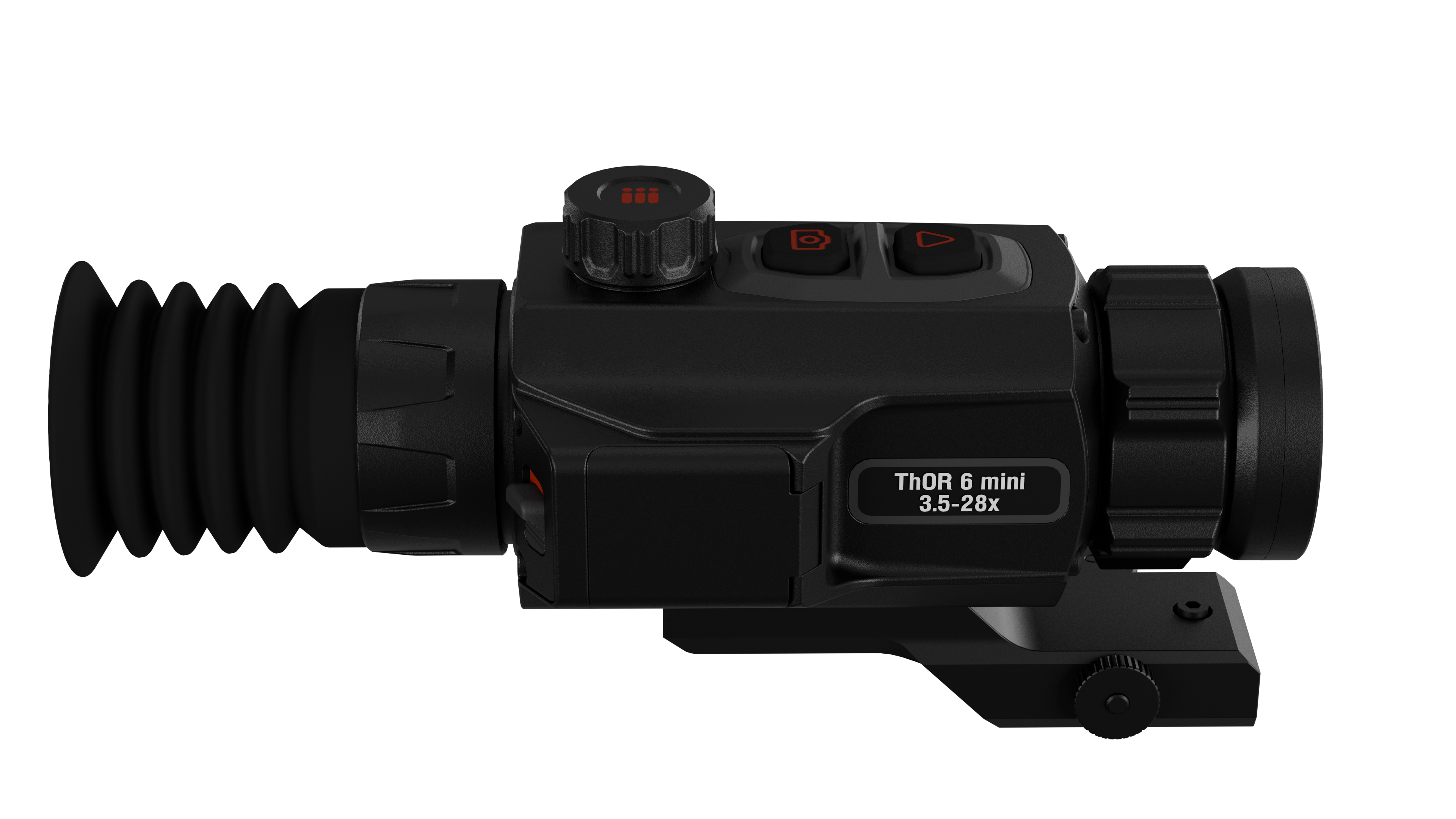ATN ThOR 6 Mini Compact Thermal Riflescope, 3.5–28x, 384×288 Sensor, 12μm, ≤18 mK NETD