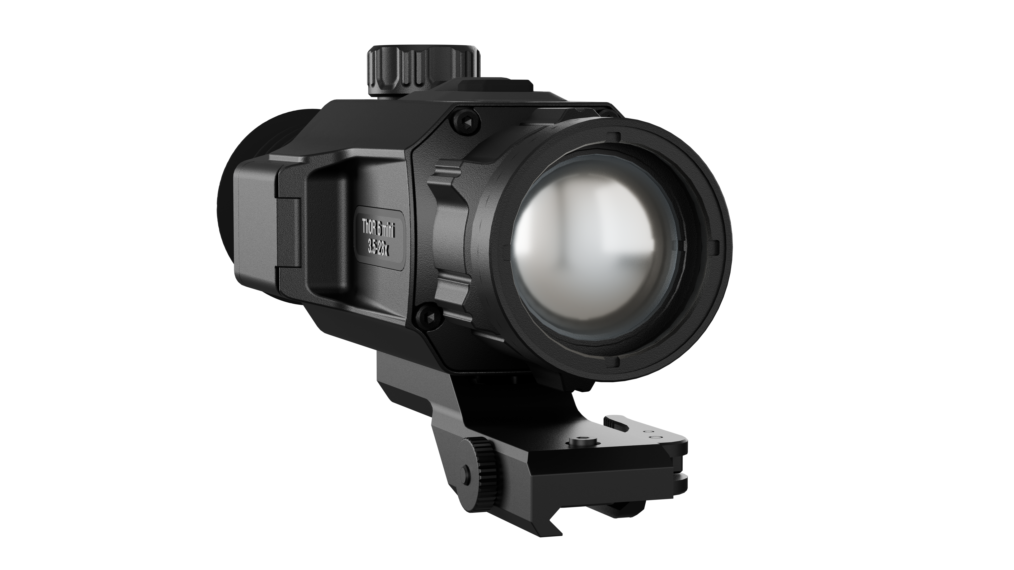 ATN ThOR 6 Mini Compact Thermal Riflescope, 3.5–28x, 384×288 Sensor, 12μm, ≤18 mK NETD